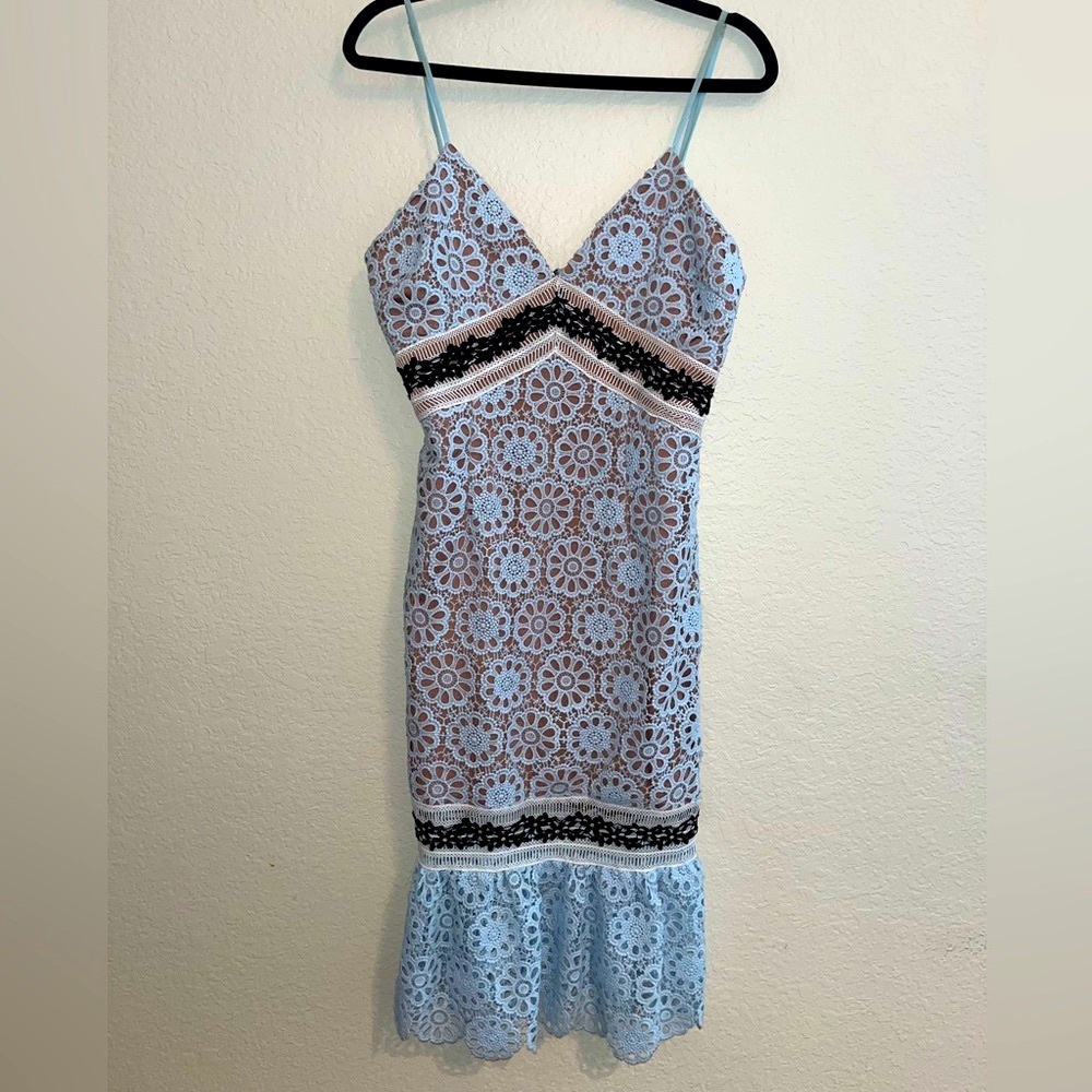 Dao Chloe Dao light blue dress